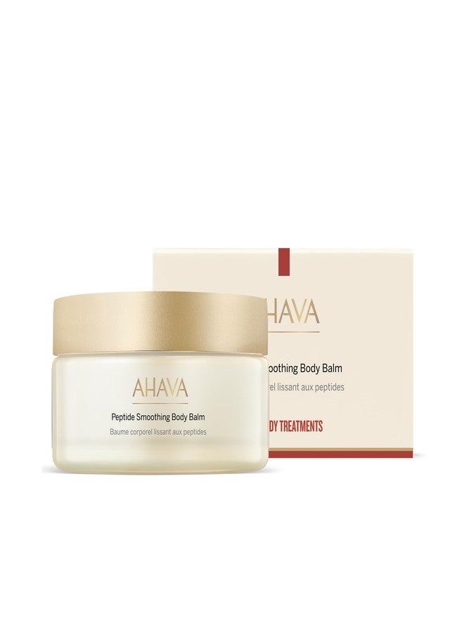 AHAVA Peptide Smoothing Body Balm 220ml – Anti-Aging Moisturiser with Acetyl Hexapeptide-8, Hyaluronic Acid & Dead Sea Minerals for Smooth, Hydrated, Youthful-Looking Skin